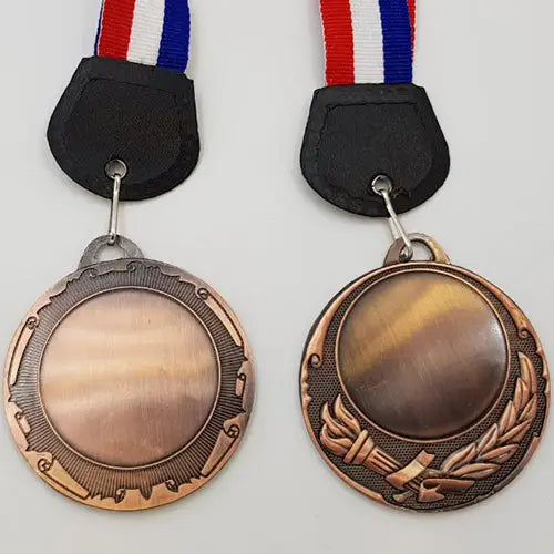 Round Brass Medal